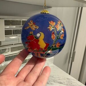 Dawn Oman Christmas Balls Peace Angels First ornament First Nations Artwork